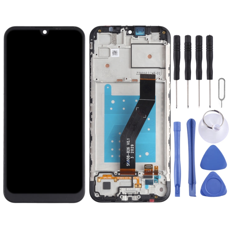 TFT LCD Screen for Motorola Moto E6i XT2053-5 Digitizer Full Assembly with Frame (Black) - LCD Screen by PMC Jewellery | Online Shopping South Africa | PMC Jewellery