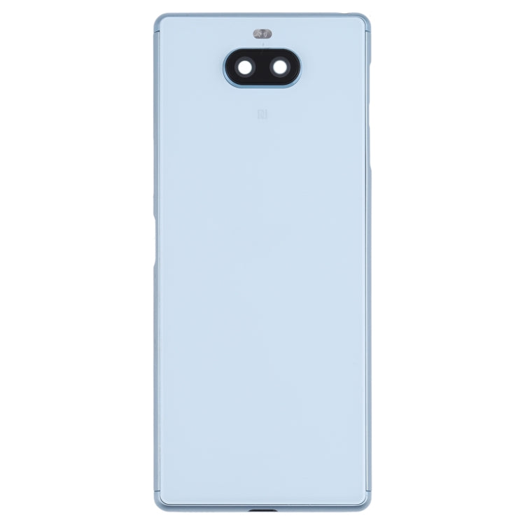 For Sony Xperia 8 Battery Back Cover with Middle Frame & Camera Lens Cover(Green) - Back Cover by PMC TechLife | Online Shopping South Africa | PMC TechLife