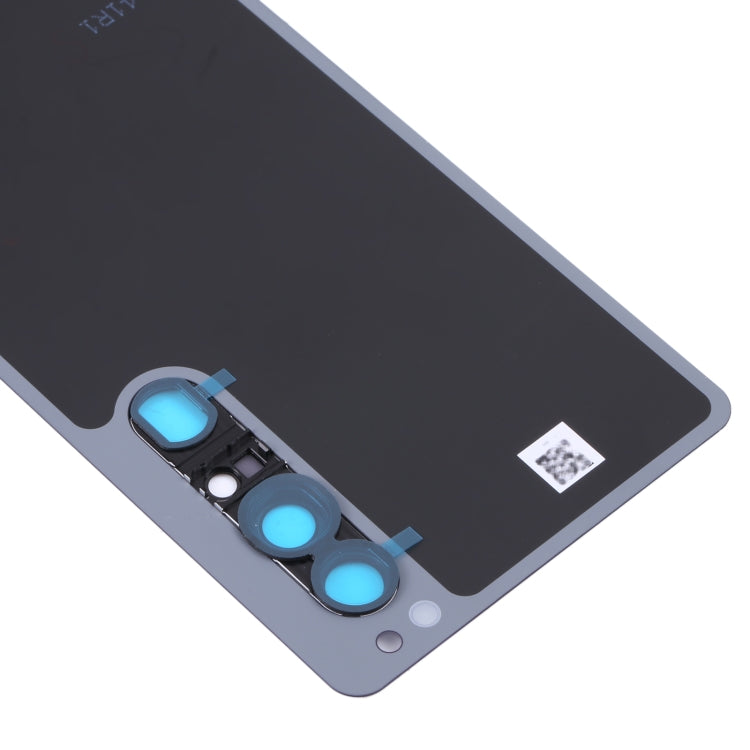 Original Battery Back Cover with Camera Lens for Sony Xperia 1 III(Purple) - Back Cover by PMC TechLife | Online Shopping South Africa | PMC TechLife