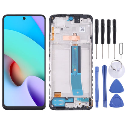 Original AMOLED LCD Screen and Digitizer Full Assembly with Frame for Xiaomi Redmi Note 11 4G 2201117TG - LCD Screen by PMC Jewellery | Online Shopping South Africa | PMC Jewellery