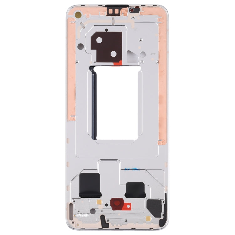 For OPPO Reno7 5G China PFJM10 Original Front Housing LCD Frame Bezel Plate (Gold) - Frame Bezel Plate by PMC Jewellery | Online Shopping South Africa | PMC Jewellery