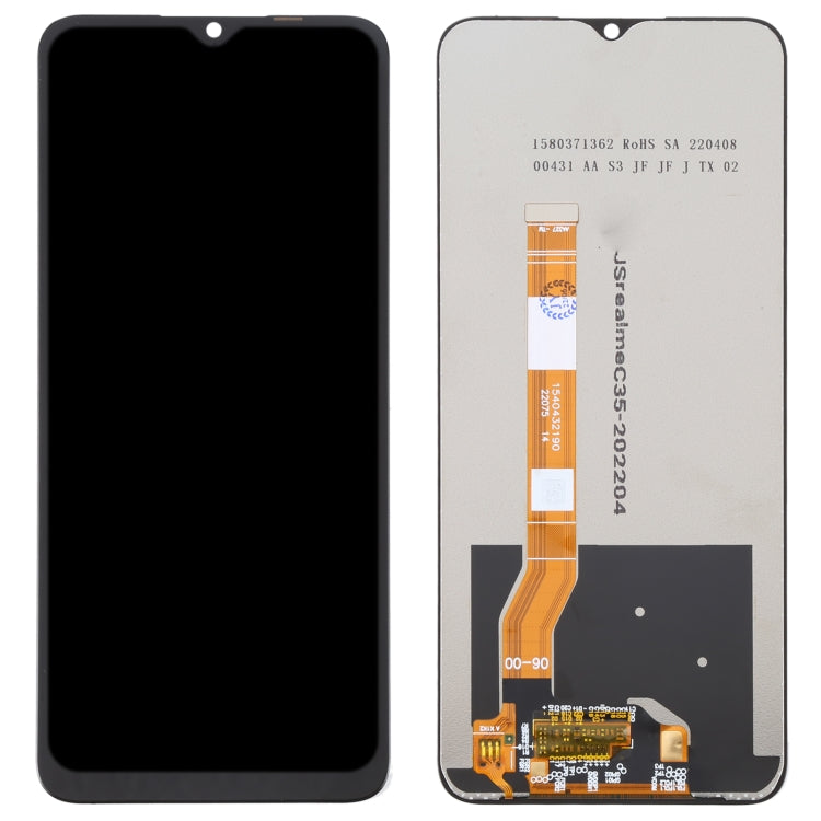 LCD Screen and Digitizer Full Assembly For OPPO Realme C35 - free shipping - PMC TechLife - Order now!