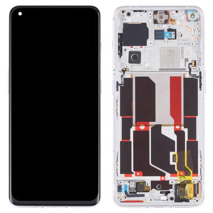 For OnePlus 10 Pro NE2210 Digitizer Full Assembly with Frame Original LCD Screen (Silver) - LCD Screen by PMC Jewellery | Online Shopping South Africa | PMC Jewellery
