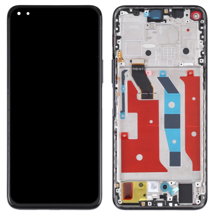 Original LCD Screen for Honor X20 Digitizer Full Assembly with Frame(Black) - free shipping - PMC TechLife - Order now!