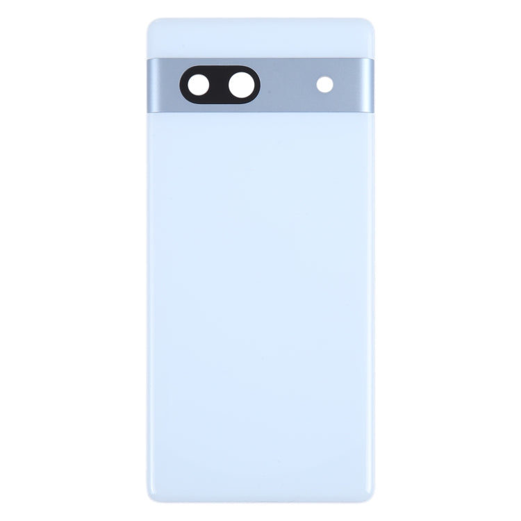 For Google Pixel 7A Original Battery Back Cover with Camera Lens Cover(Blue) - Back Cover by PMC TechLife | Online Shopping South Africa | PMC TechLife