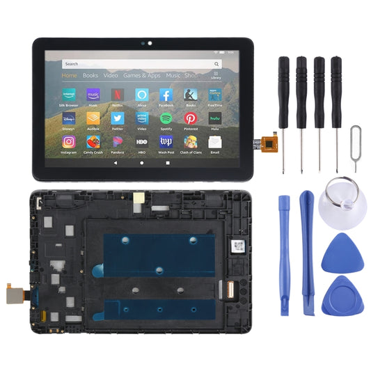 OEM LCD Screen For Amazon Kindle Fire HD 8 Plus/HD 8 2020/Kids 10th gen Digitizer Full Assembly with Frame (Black) - For Amazon by PMC Jewellery | Online Shopping South Africa | PMC Jewellery