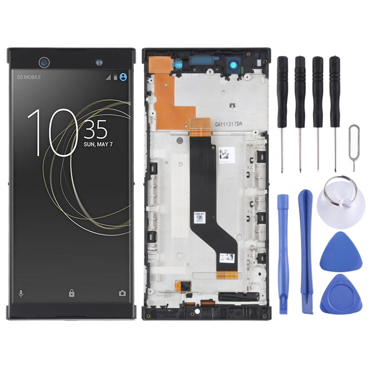 Original LCD Screen For Sony Xperia XA1 Ultra G3226 Digitizer Full Assembly with Frame(Black) - LCD Screen by PMC Jewellery | Online Shopping South Africa | PMC Jewellery