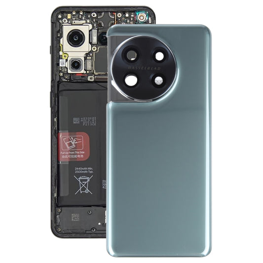 For OnePlus 11 PBH110 Original Battery Back Cover with Camera Lens Cover(Green) - Back Cover by PMC Jewellery | Online Shopping South Africa | PMC Jewellery