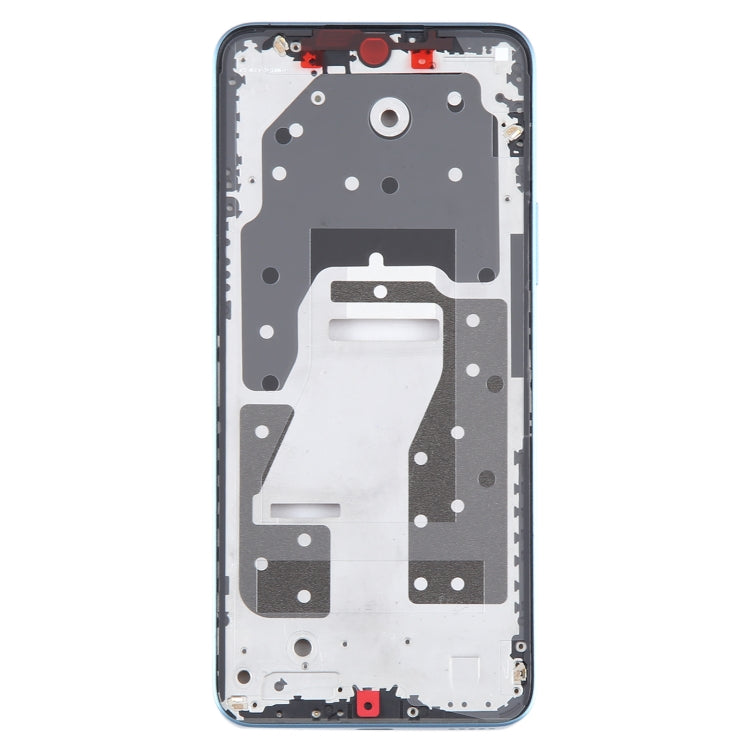 For Honor X8a Original Front Housing LCD Frame Bezel Plate(Blue) - free shipping - PMC TechLife - Order now!
