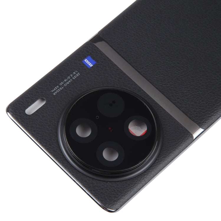 For vivo X90 Pro Original Battery Back Cover with Camera Lens Cover(Black) - Back Cover by PMC TechLife | Online Shopping South Africa | PMC TechLife