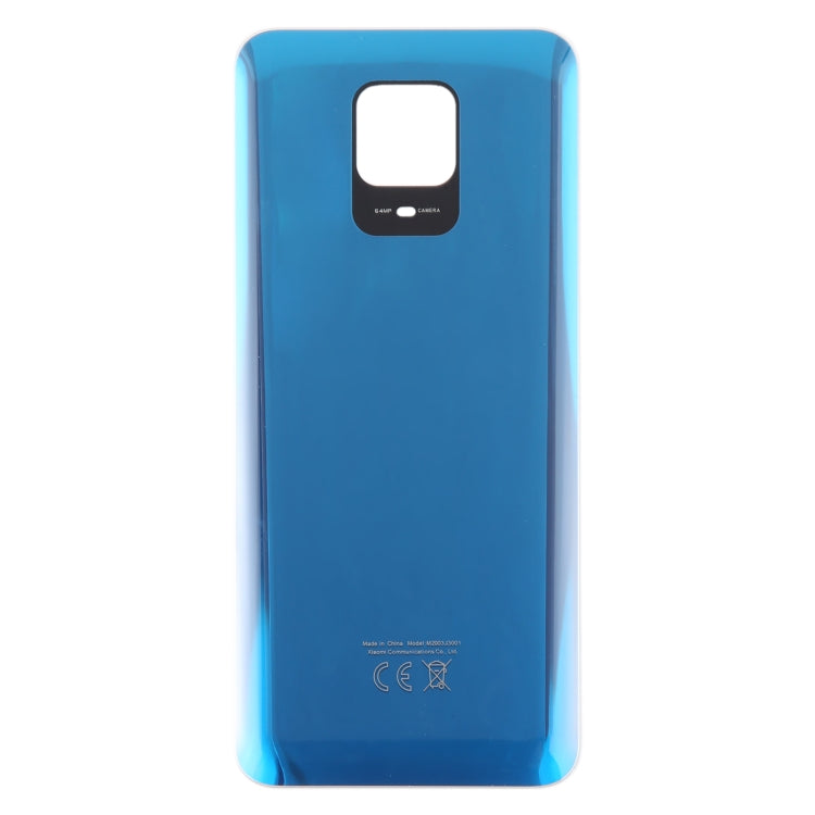 For Xiaomi Redmi Note 9S OEM Glass Battery Back Cover(Blue) - Back Cover by PMC TechLife | Online Shopping South Africa | PMC TechLife