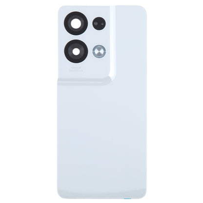 For OPPO Reno8 Pro+ Original Battery Back Cover with Camera Lens Cover(White) - Back Cover by PMC Jewellery | Online Shopping South Africa | PMC Jewellery