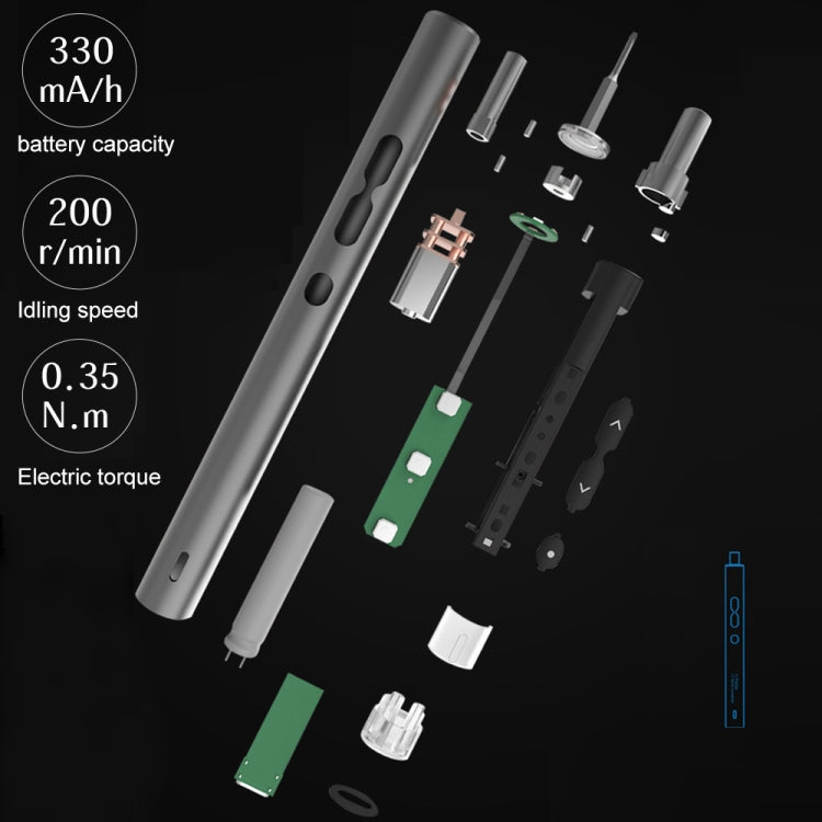 KS-882037 28 in 1 Precise Electric Screwdriver - Screwdriver by PMC TechLife | Online Shopping South Africa | PMC TechLife | Buy Now Pay Later Mobicred