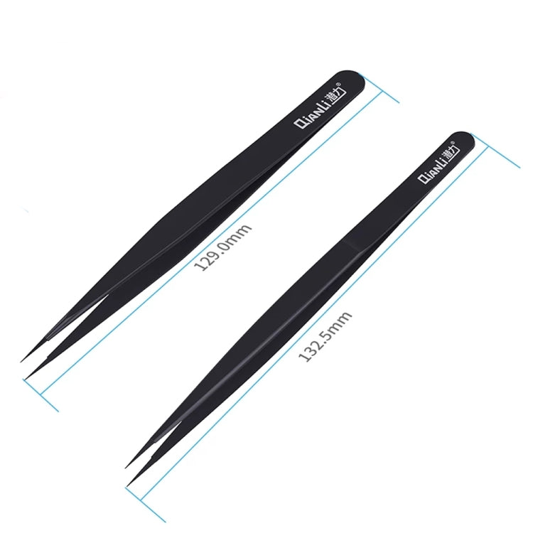 Qianli iNeezy FX-03 Stainless Steel Extra-sharp Thickened Tweezers Pointed Tweezers - Tweezers by QIANLI | Online Shopping South Africa | PMC Jewellery