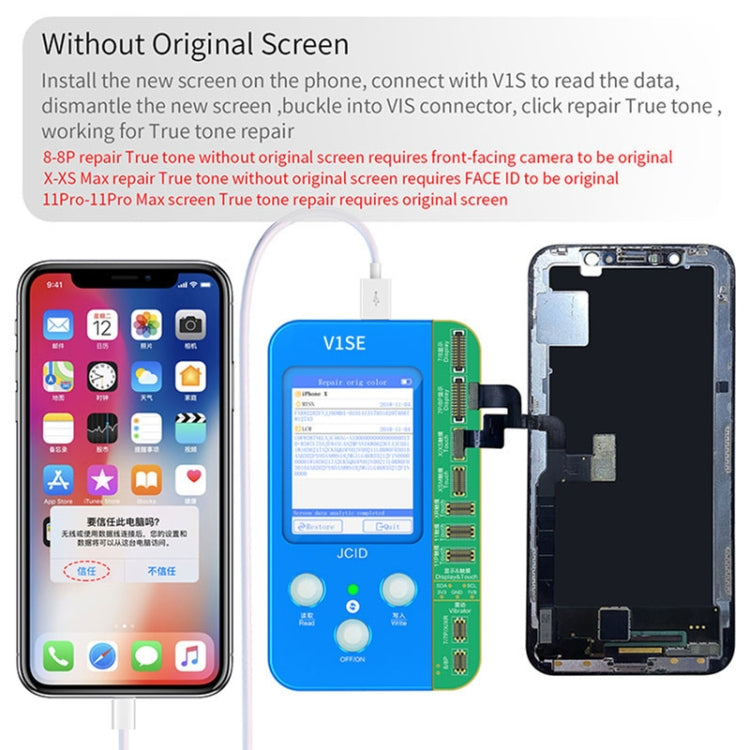 JC V1SE Testing Repair Receiver Test Board Adaptor For iPhone 8-13 Pro Max - Test Tools by JC | Online Shopping South Africa | PMC Jewellery | Buy Now Pay Later Mobicred