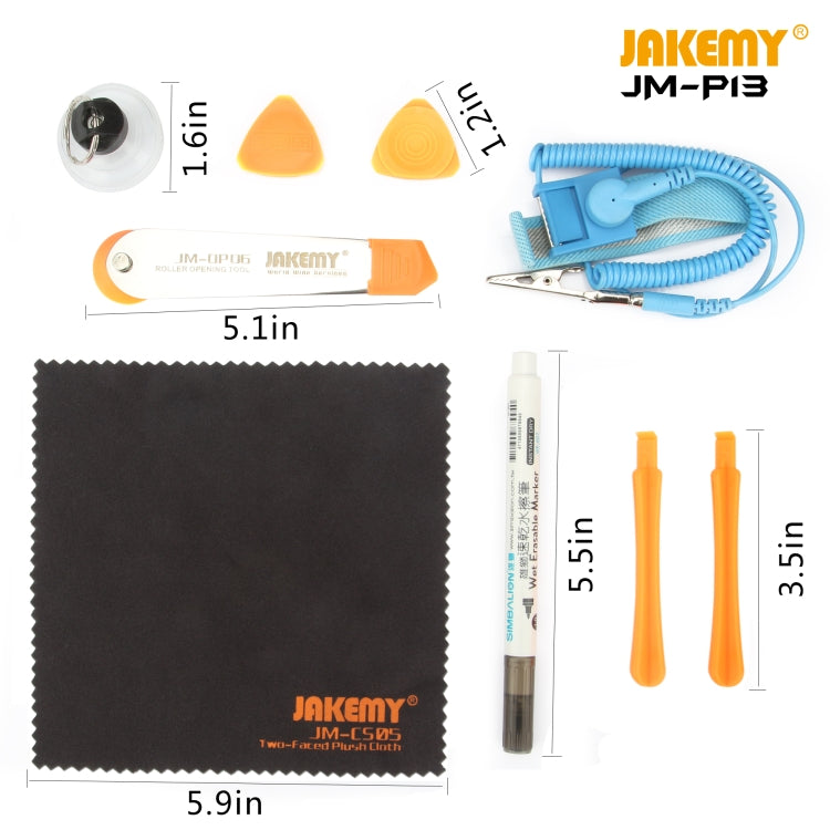 JAKEMY JM-P13 54 in 1 Professional Repair Screwdriver Tool Kit - Screwdriver Set by JAKEMY | Online Shopping South Africa | PMC Jewellery | Buy Now Pay Later Mobicred