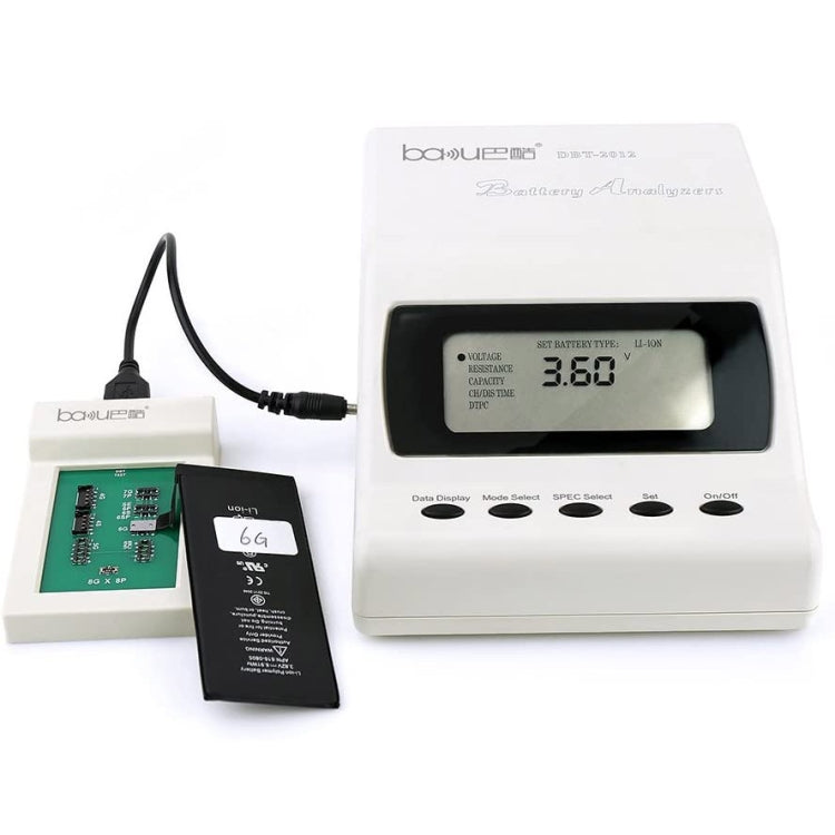 BAKU DBT-2012 Battery Capacitive Tester, US Plug - Test Tools by BAKU | Online Shopping South Africa | PMC Jewellery | Buy Now Pay Later Mobicred