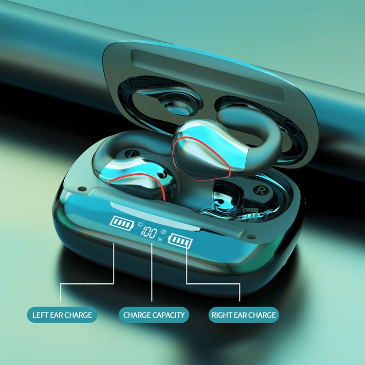 T20 TWS Bluetooth 5.0 Touch Wireless Bluetooth Earphone with Three LED Battery Display & Charging Box, Support Call & Voice Assistant(Gun Gray) - TWS Earphone by PMC TechLife | Online Shopping South Africa | PMC TechLife