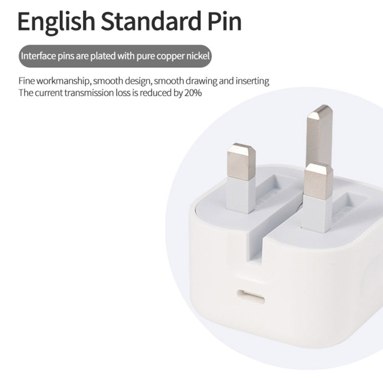 A234 20W PD 3.0 Type-C / USB-C Interface Folding Travel Charger, UK Plug - USB Charger by PMC TechLife | Online Shopping South Africa | PMC TechLife