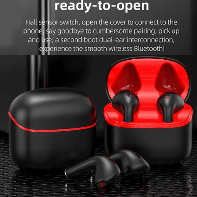 JM12 TWS Earphone Bluetooth 5.0 Touch Control Stereo Bass Sport Wireless Earphone With Mic(Black) - TWS Earphone by PMC Jewellery | Online Shopping South Africa | PMC Jewellery