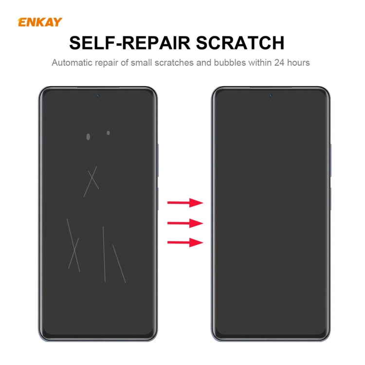 For Xiaomi Mi 11 Ultra 5 PCS ENKAY Hat-Prince Full Glue Full Coverage Screen Protector Explosion-proof Hydrogel Film - For Xiaomi by ENKAY | Online Shopping South Africa | PMC TechLife | Buy Now Pay Later Mobicred