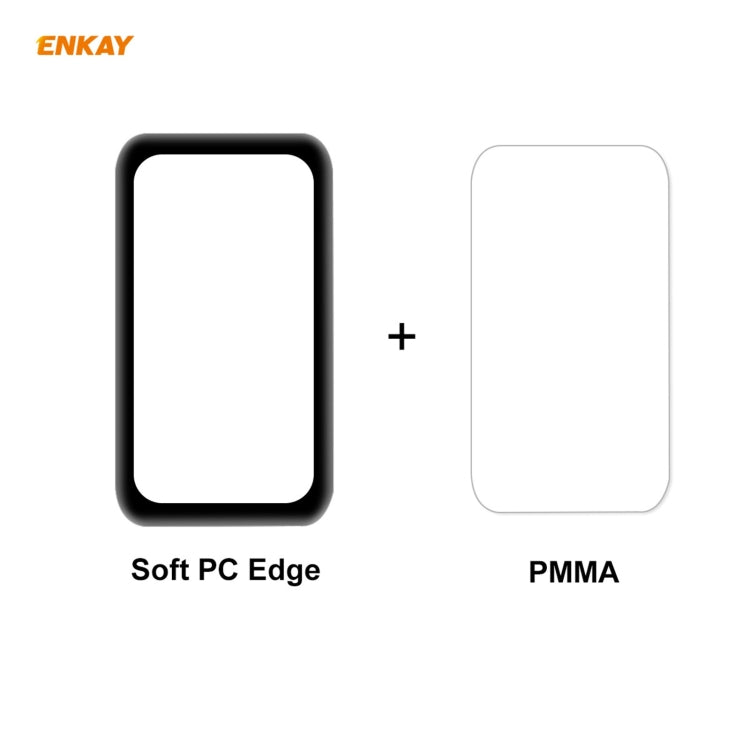 For Huawei Band 6 / Honor Band 6 2 PCS ENKAY Hat-Prince 3D Full Screen Soft PC Edge + PMMA HD Screen Protector Film - Screen Protector by ENKAY | Online Shopping South Africa | PMC Jewellery | Buy Now Pay Later Mobicred