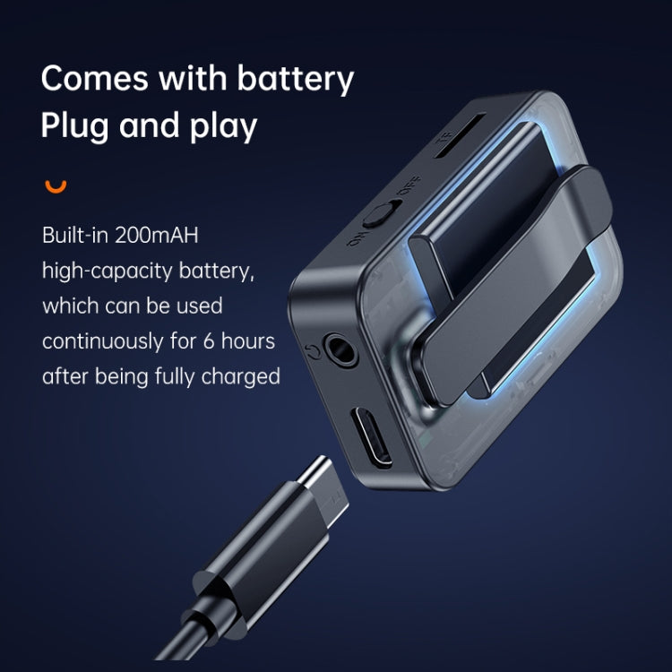 C33 Bluetooth 5.0 Audio Receiver Transmitter Portable MP3 Player with LCD Display Support Remote Control Camera - free shipping - PMC TechLife - Order now!
