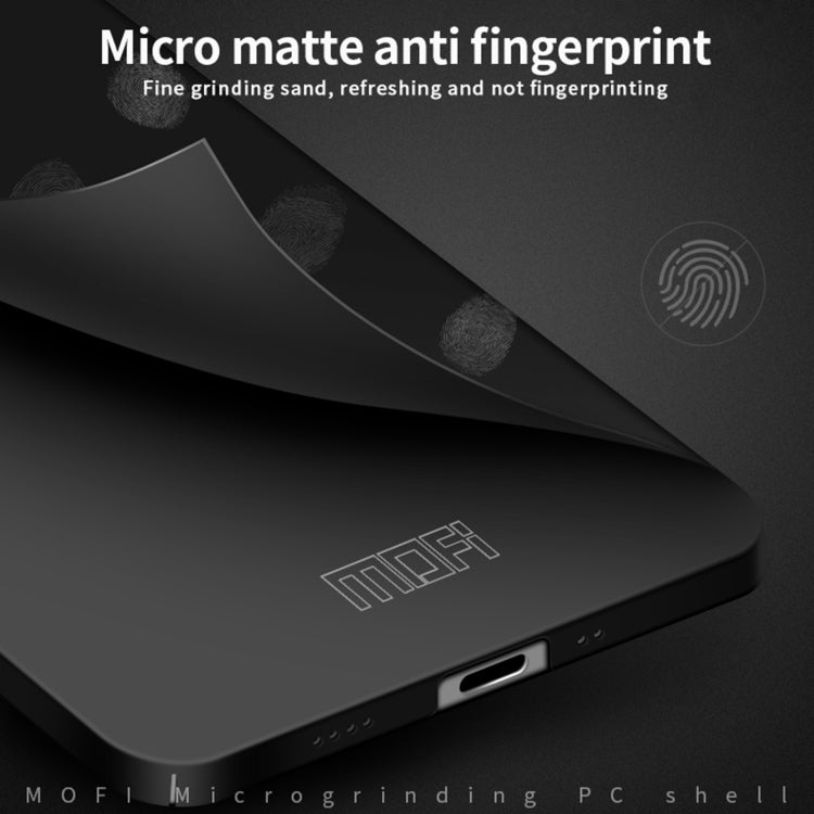 For iPhone 13 mini  MOFI Frosted PC Ultra-thin Hard Case(Black) - iPhone 13 mini Cases by MOFI | Online Shopping South Africa | PMC TechLife | Buy Now Pay Later Mobicred