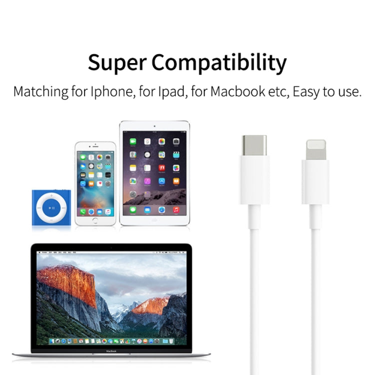 1.5m PD20W USB-C / Type-C to 8 Pin PD Fast Charging Sync Data Cable for iPhone 13 / 12 Series - Normal Style Cable by PMC Jewellery | Online Shopping South Africa | PMC Jewellery