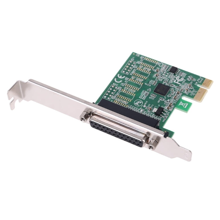Parallel Port DB25 25pin PCIE Riser Card Printer LPT to PCI-E Express Cards AX99100 Converter Adapter - free shipping - PMC TechLife - Order now!
