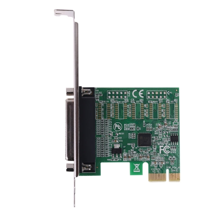 Parallel Port DB25 25pin PCIE Riser Card Printer LPT to PCI-E Express Cards AX99100 Converter Adapter - free shipping - PMC TechLife - Order now!