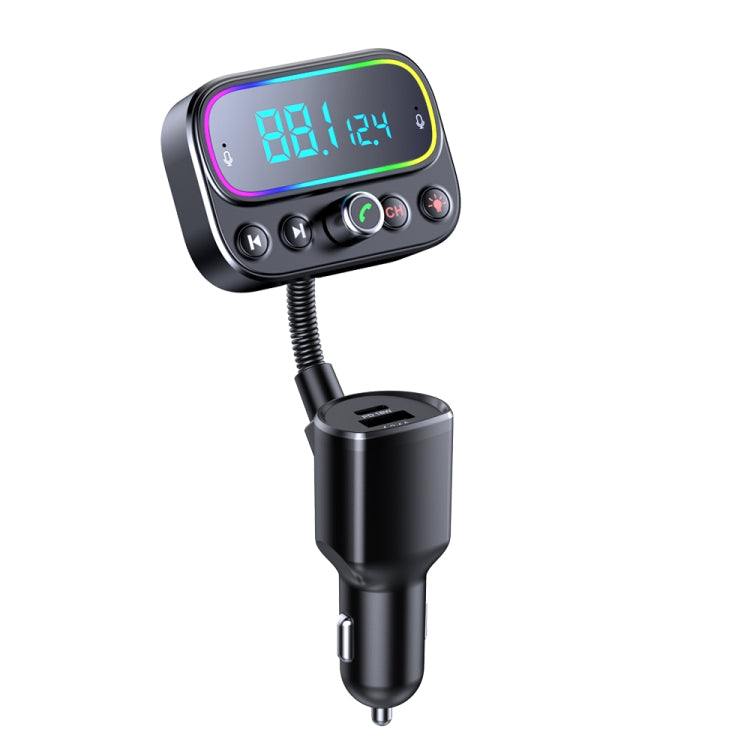 T67 Bluetooth 5.0 Car MP3 Music Player FM Modulator Transmitter Wireless AUX Adapter Hands-free - Bluetooth Car Kits by PMC TechLife | Online Shopping South Africa | PMC TechLife