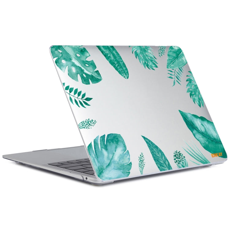 ENKAY Hat-Prince Forest Series Pattern Laotop Protective Crystal Case for MacBook Pro 16.2 inch A2485 2021/A2880 2023 (Green Leaf Pattern) - free shipping - PMC TechLife - Order now!