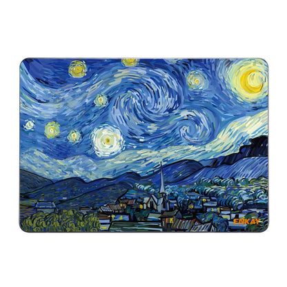 For MacBook Air 13.3 inch A1932 2018 ENKAY Hat-Prince Natural Series Laotop Protective Crystal Case(Starry Night) - MacBook Air Cases by ENKAY | Online Shopping South Africa | PMC Jewellery