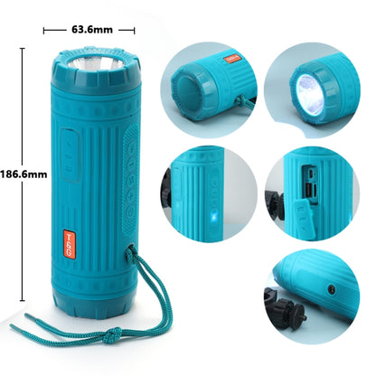 T&G TG312 LED Outdoor Portable Multifunctional Wireless Bluetooth Speaker(Blue) - Waterproof Speaker by T&G | Online Shopping South Africa | PMC Jewellery