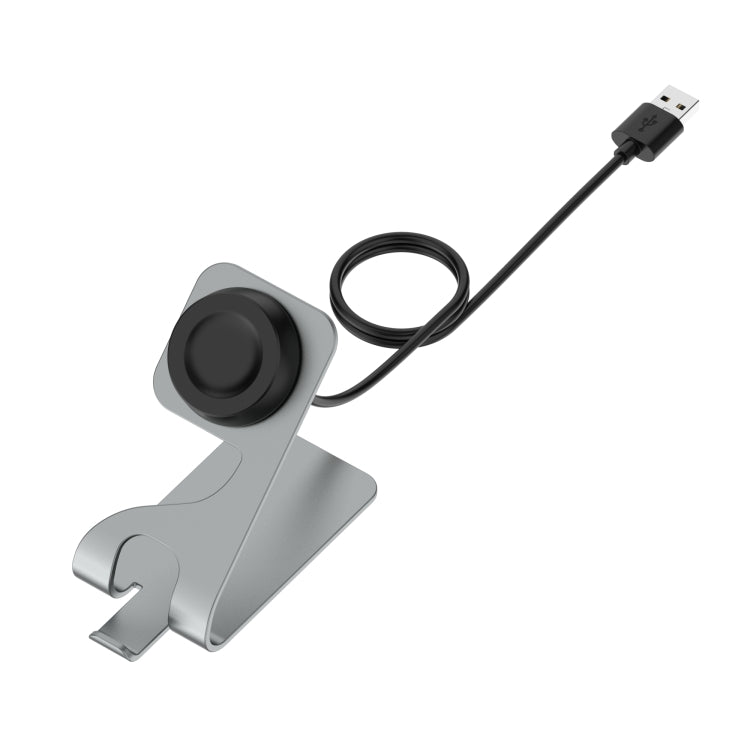 For Huawei Watch 3 Rotatable Magnetic Metal Charging Base(Gray) - Charger by PMC TechLife | Online Shopping South Africa | PMC TechLife | Buy Now Pay Later Mobicred
