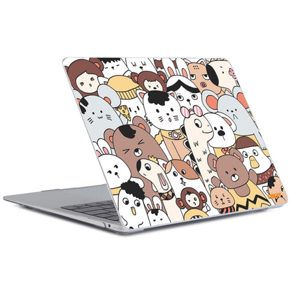 ENKAY Animal Series Pattern Laotop Protective Crystal Case For MacBook Pro 13.3 inch A2251 / A2289 / A2338 2020(Animals No.1) - MacBook Pro Cases by ENKAY | Online Shopping South Africa | PMC Jewellery