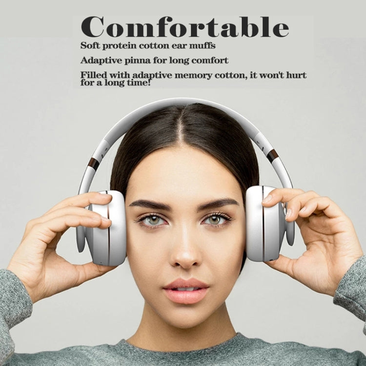 P6 Bluetooth 5.1 Wireless Stereo Headset with Microphone(Black) - Headset & Headphone by PMC TechLife | Online Shopping South Africa | PMC TechLife