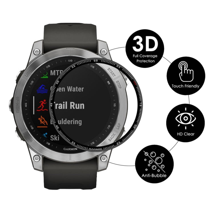 10 PCS ENKAY 3D Full Coverage Soft PC Edge + PMMA HD Screen Protector Film Compatible with Garmin Fenix 7X - free shipping - PMC TechLife - Order now!