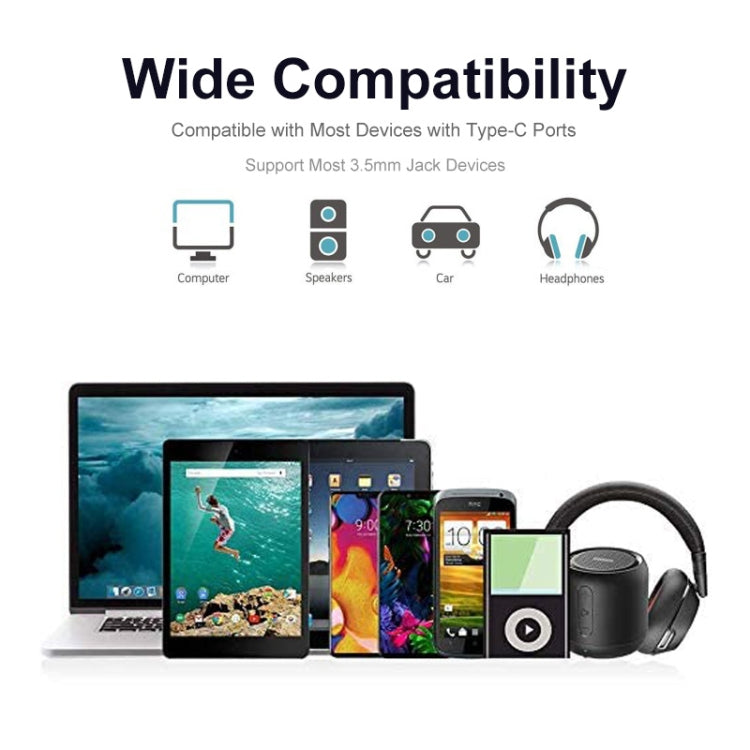 ENKAY USB-C / Type-C to 3.5mm Aux Adapter Digital Decoding Audio Cable - free shipping - PMC TechLife - Order now!