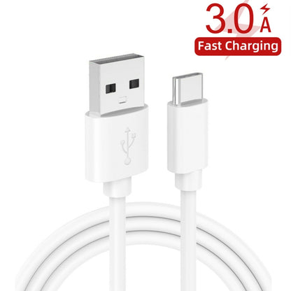 TE-P22 38W PD USB-C / Type-C + QC3. 0 USB Car Charger with 1m USB to USB-C / Type-C Data Cable(White) - Car Charger by PMC Jewellery | Online Shopping South Africa | PMC Jewellery