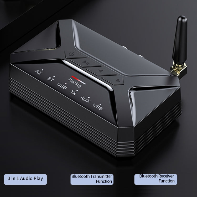 TR-22 External Antenna Long Distance 40m Bluetooth Audio Receiver Transmitter 2 in 1 - Audio Receiver Transmitter by PMC TechLife | Online Shopping South Africa | PMC TechLife