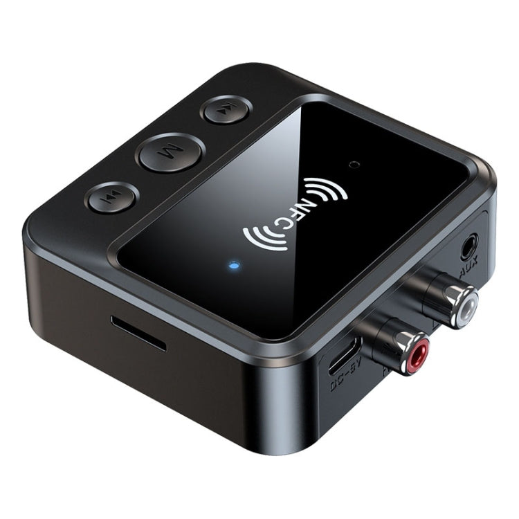 C51 Car Bluetooth 5.1 Audio Receiver Support NFC / Calls / TF Card / MP3 Playback - Audio Receiver Transmitter by PMC TechLife | Online Shopping South Africa | PMC TechLife