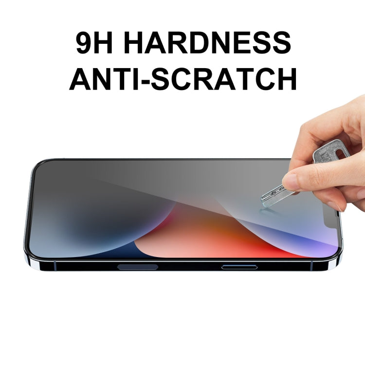 For iPhone 14 2pcs ENKAY 28 Degree Anti-peeping Tempered Glass Film - iPhone 14 Tempered Glass by ENKAY | Online Shopping South Africa | PMC Jewellery | Buy Now Pay Later Mobicred