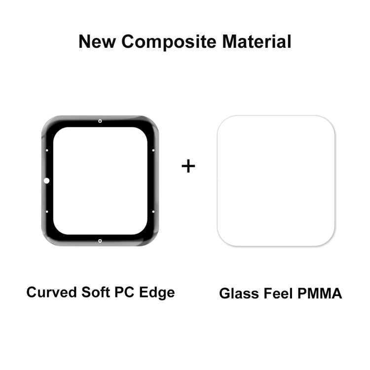 5 PCS Compatible with Garmin Venu SQ 2 ENKAY 3D Full Coverage Soft PC Edge + PMMA HD Screen Protector Film(Music Version) - Screen Protector by ENKAY | Online Shopping South Africa | PMC TechLife | Buy Now Pay Later Mobicred