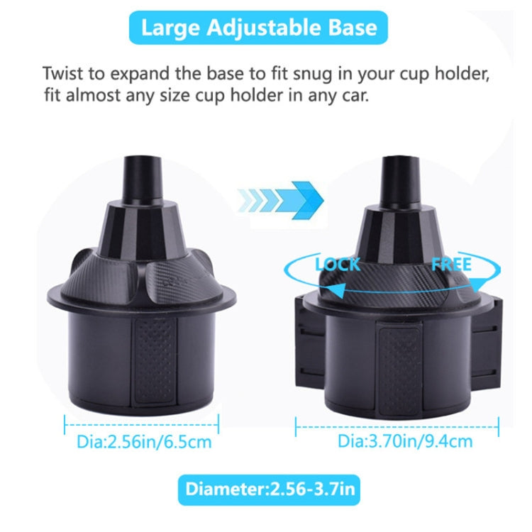 C010  Adjustable Car Cup Holder Universal Car Mount - Car Drink Holders by PMC TechLife | Online Shopping South Africa | PMC TechLife
