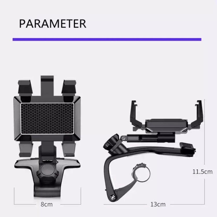 YB001 360 Degree Rotation Car Dashboard Phone Holder - Car Holders by PMC TechLife | Online Shopping South Africa | PMC TechLife