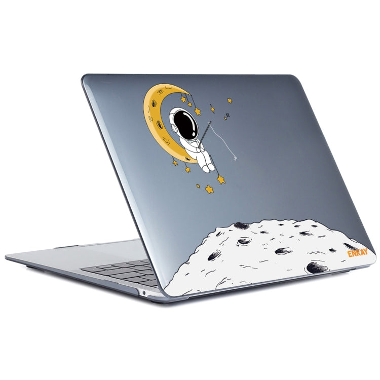 For MacBook Pro 13.3 A1708 ENKAY Hat-Prince 3 in 1 Spaceman Pattern Laotop Protective Crystal Case with TPU Keyboard Film / Anti-dust Plugs, Version:US(Spaceman No.3) - MacBook Pro Cases by ENKAY | Online Shopping South Africa | PMC Jewellery