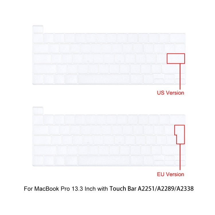 For MacBook Pro 13.3 A2251/A2289/A2338 ENKAY Hat-Prince 3 in 1 Spaceman Pattern Laotop Protective Crystal Case with TPU Keyboard Film / Anti-dust Plugs, Version:US(Spaceman No.5) - MacBook Pro Cases by ENKAY | Online Shopping South Africa | PMC Jewellery