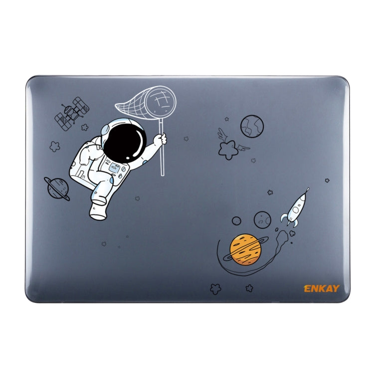 For MacBook Pro 16.1 A2141 ENKAY Hat-Prince 3 in 1 Spaceman Pattern Laotop Protective Crystal Case with TPU Keyboard Film / Anti-dust Plugs, Version:EU(Spaceman No.2) - MacBook Pro Cases by ENKAY | Online Shopping South Africa | PMC Jewellery